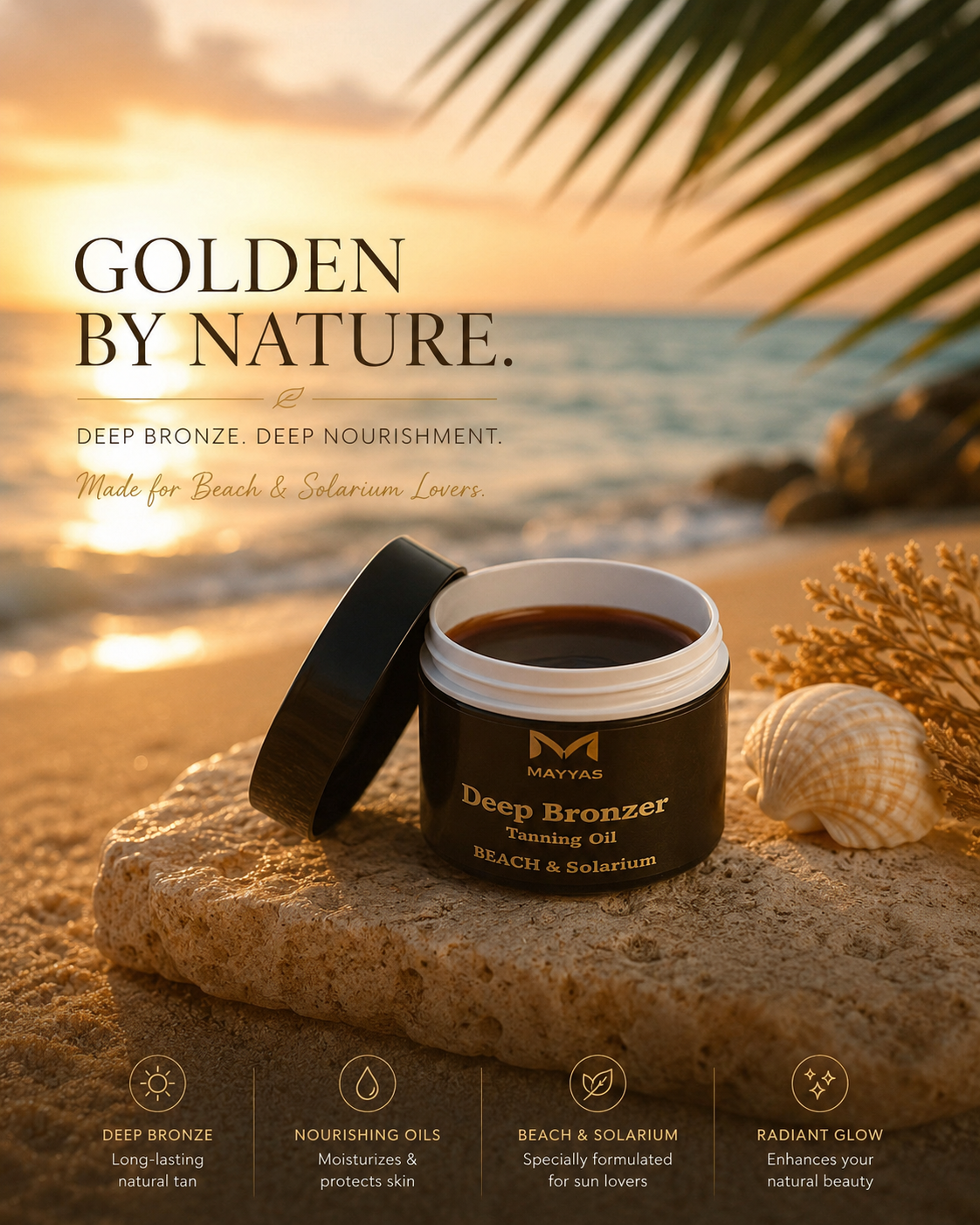 MAYYAS Golden Bronze Butter