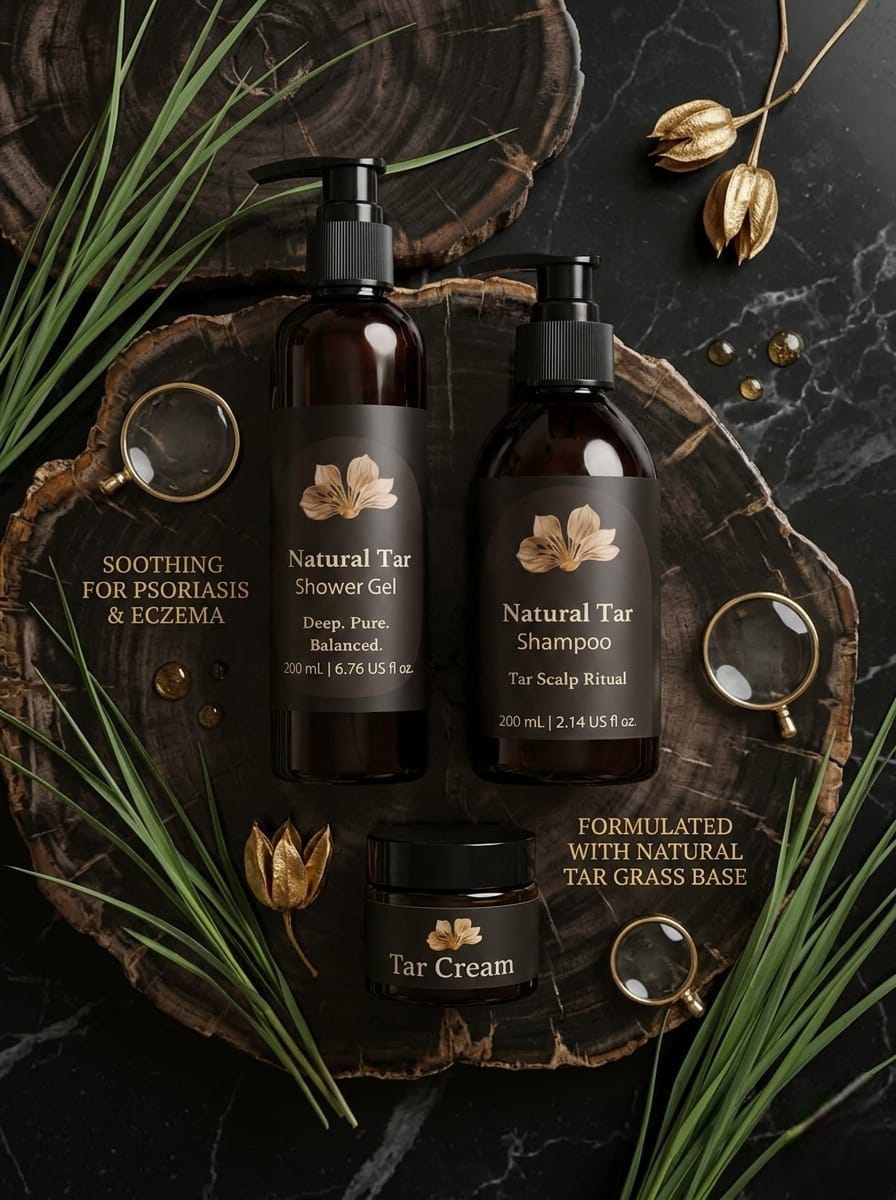 Natural Care Set – Psoriasis, Fungal & Eczema Support by Mayyas