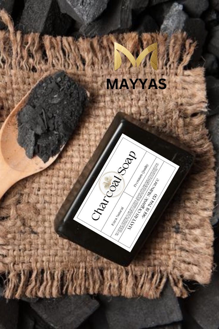 Charcoal Detox Soap – Deep Cleansing & Purifying by Mayyas