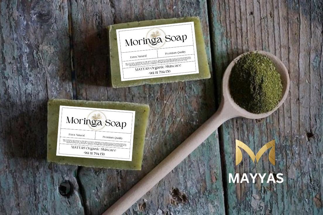 Moringa Glow Soap – Detox & Nourishing Care by Mayyas