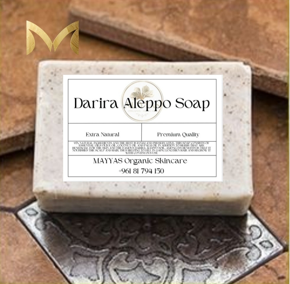 Darira Aleppo Soap – Scalp Strengthening & Hair Revival by Mayyas