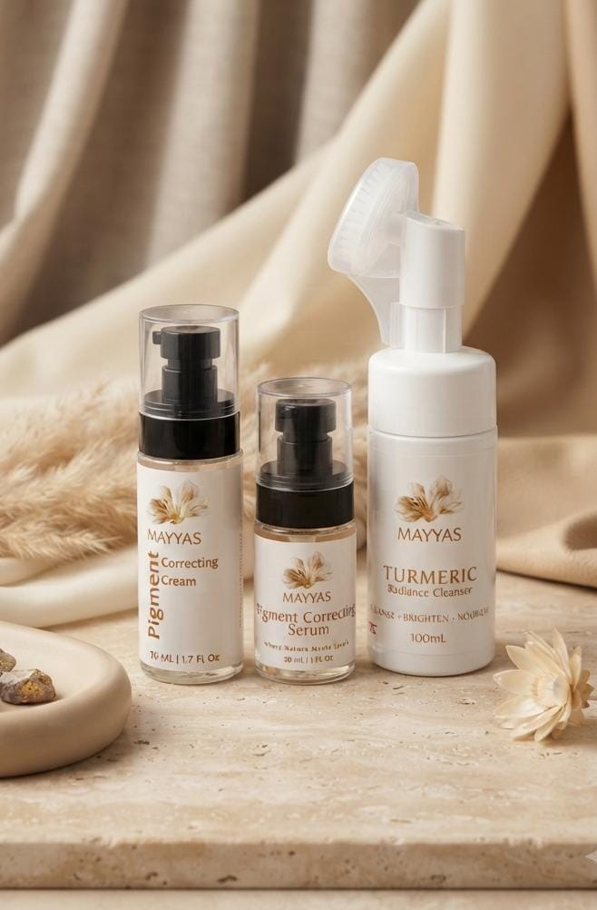 MAYYAS Pigmentation Correcting Set.