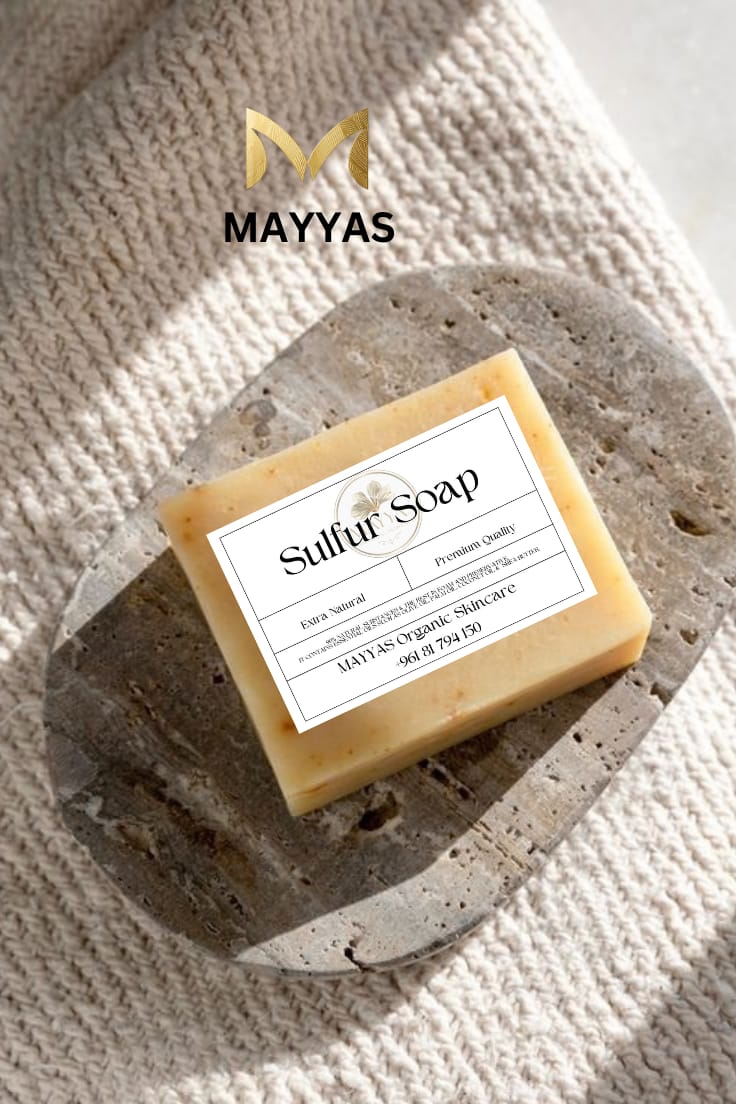 Sulfur Acne Care Soap – Purifying & Balancing by Mayyas